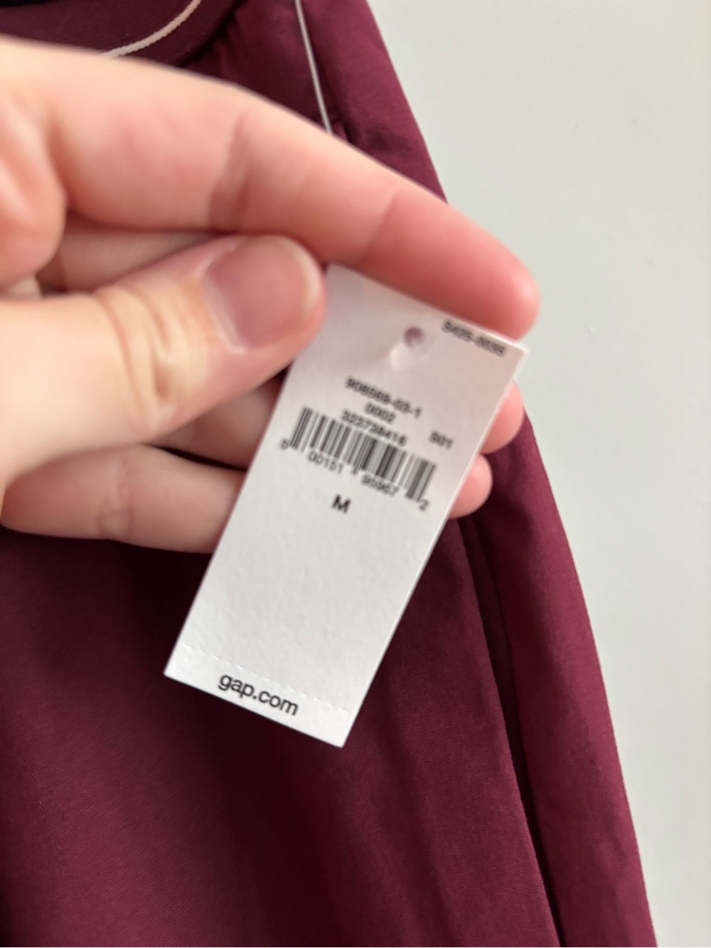 Gap Fit Pleated Easy Logo Pants Tuscan Red - Picture 5 of 9